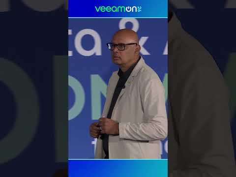 “The autonomous workforce isn’t coming…it’s already here.” | VeeamON Online