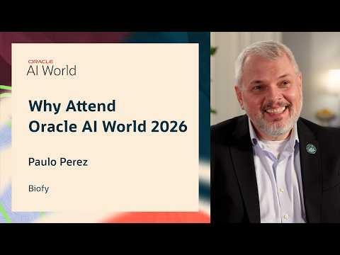 Biofy: Seeing the Future of AI at Oracle AI World