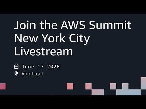 AWS Summit New York City – Keynote | Amazon Web Services