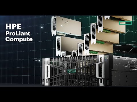 HPE ProLiant Powered by NVIDIA RTX PRO Blackwell GPUs