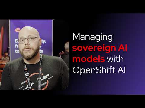 Managing sovereign AI models demo with OpenShift AI