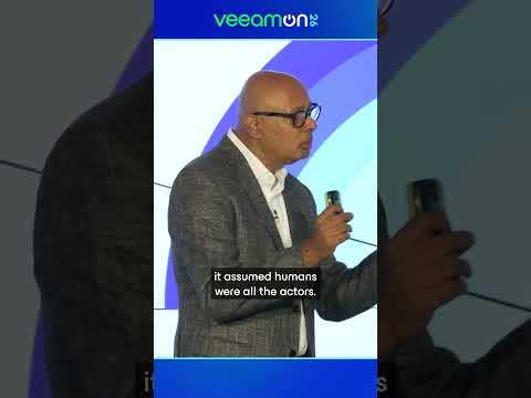 “Zero Trust was built for humans…and the industry has not caught up.” | VeeamON 2026 CONVERGE