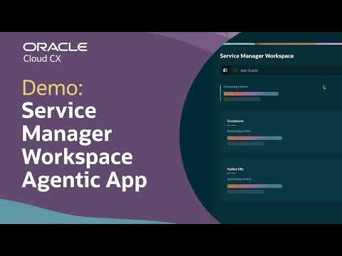 Service Manager Workspace Agentic App: Demo