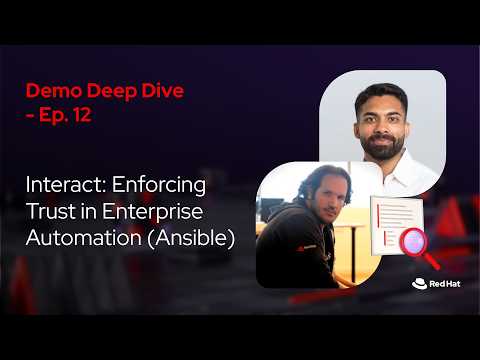 Interact: Enforcing Trust in Enterprise Automation ft. Rohan Venkatram, Nuno Martins