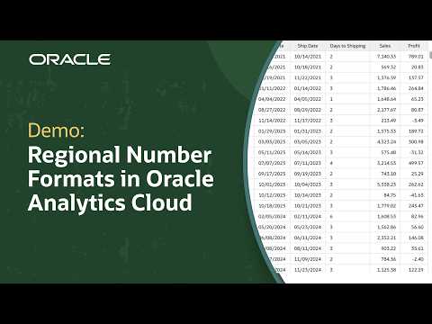 How to Set Locale for Number Formatting in Oracle Analytics Cloud