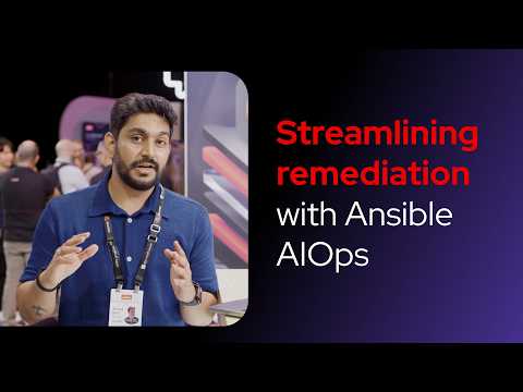 Streamlining remediation demo with Ansible AIOps
