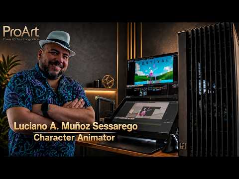 ASUS PC DIY | From Animated Films to Original Stories with a ProArt Workflow