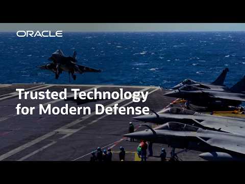 Oracle for Defense: Secure Sovereign Cloud with Mission-Grade Innovation