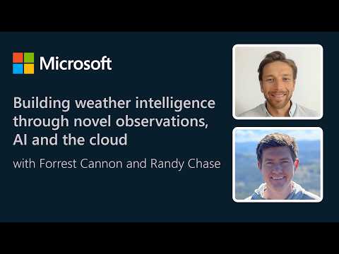 How AI & satellites are transforming weather forecasting | Microsoft Academic Research Exchange