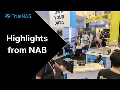 TrueNAS at NAB 2026 – Own Your Data