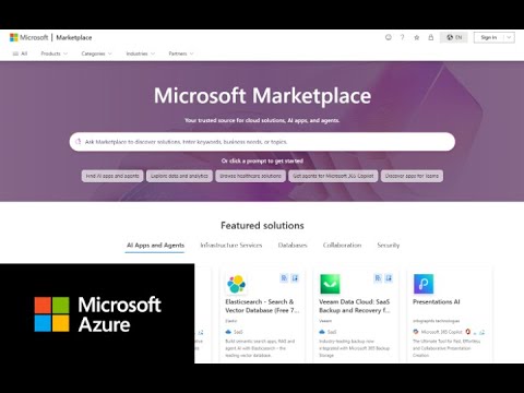 Introducing intelligent discovery in Microsoft Marketplace | demo walkthrough