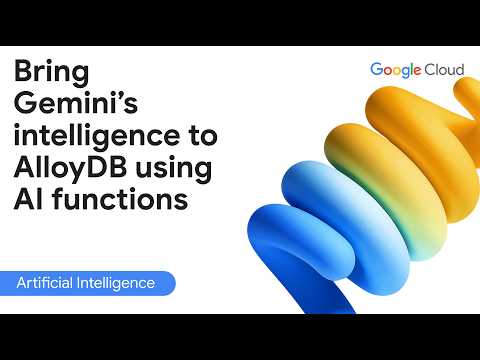 Bring Gemini’s intelligence to AlloyDB using AI functions