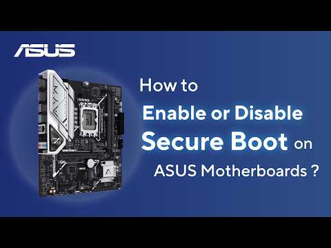 How to Enable or Disable Secure Boot on ASUS Motherboards | ASUS SUPPORT