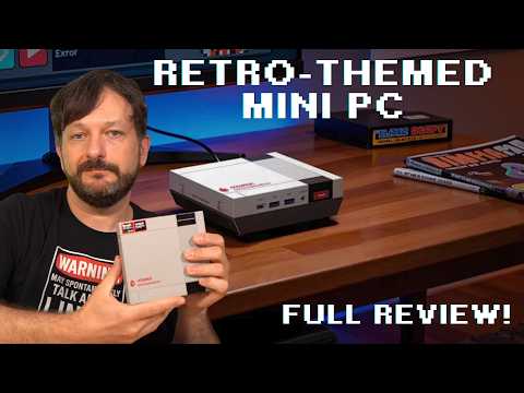 This Mini PC Looks Like a Retro Console – Acemagic Retro X5 Review