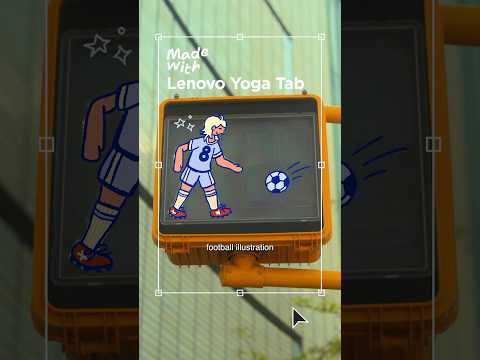 The World’s Gone Football with Lenovo Yoga Tab