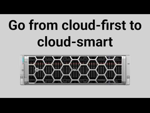 Go from cloud-first to cloud smart