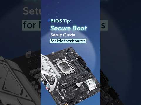 BIOS Tip: Secure Boot Setup Guide for ASUS Motherboards