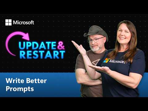 Better prompts = better AI (real examples for IT pros) | Update & Restart