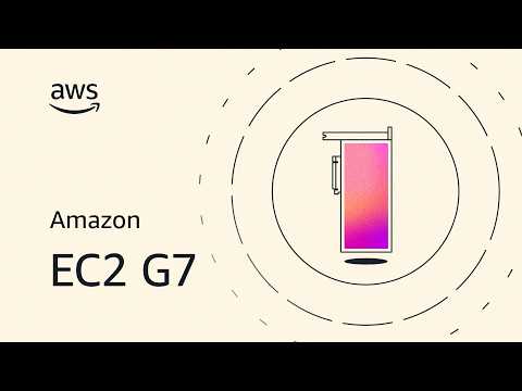 Amazon EC2 G7 Instances: GPU Acceleration for AI, Graphics & Analytics | Amazon Web Services