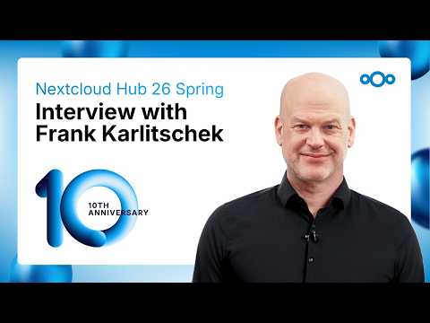 10 years of Nextcloud: Constanze Kurz interviews founder Frank Karlitschek