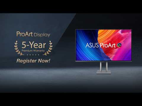 ASUS ProArt | Register for 5-Year Warranty Upgrade