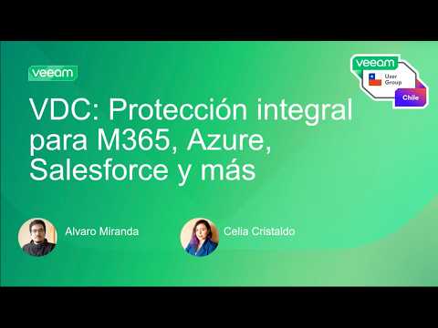 Veeam Data Cloud: Protección integral para M365, Azure, Salesforce y más