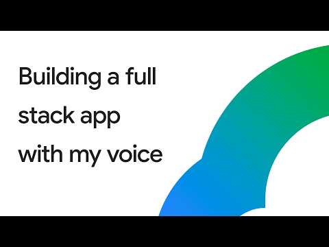 Build a full stack app with Antigravity voice prompts & sub-agents