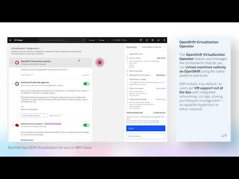 Red Hat OpenShift Virtualization Service on IBM Cloud – Getting Started