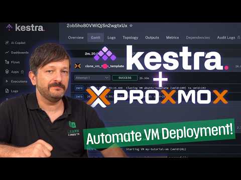 Kestra’s Proxmox Plugin: Create a Workflow to Easily Spin-Up VMs