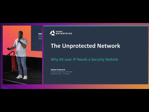 The Unprotected Network: Why AV-over-IP Needs a Security Rethink