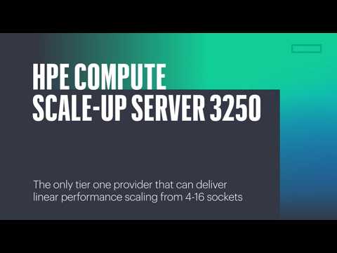 IDC Introducing the HPE Compute Scale-up Server 3250