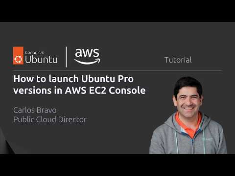 How to launch any Ubuntu Pro version on AWS EC2 console