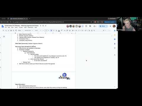 Kubernetes SIG Release for 2026-07-09T14:28:31Z.mp4