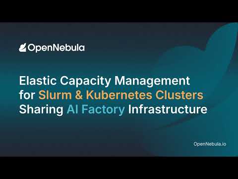 Elastic Capacity Management for Slurm & Kubernetes Clusters Sharing AI Factory Infrastructure