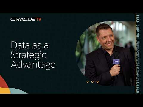 Data-Centric Warfare in Defense: Oracle TV at Defence Summit