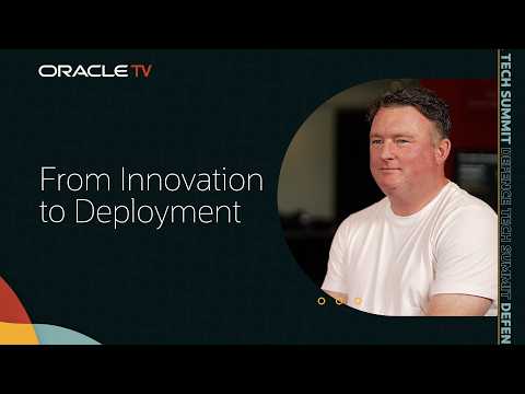 Defence Holdings on Accelerating Defense Innovation: Oracle TV at Defence Summit