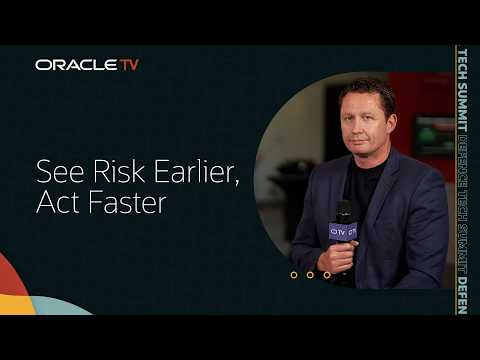 Quori on Faster Intelligence Decisions: Oracle TV at Defence Summit