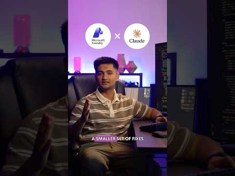 Debug faster with @claude in Microsoft Foundry