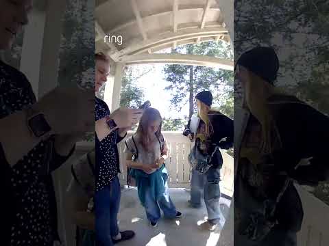 Casey thought she was locked out. Plot twist: her son flew in from out of state to surprise her! ✈️
