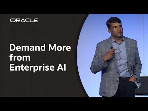 Oracle at Gartner CSO: Demand More from Enterprise AI