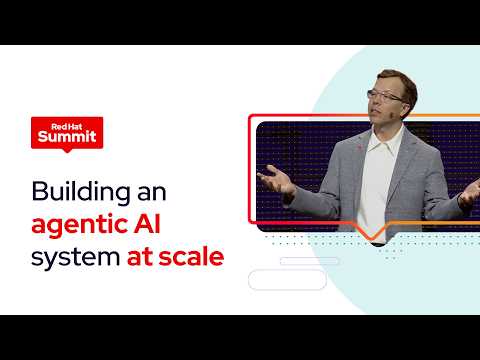 Building an agentic AI system at scale