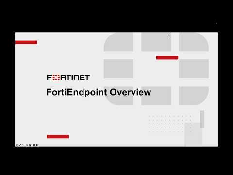 FortiEndpoint Demo: Unified Endpoint Security Platform for the AI Era