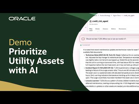 Utilities AI: Asset Intelligence Demo