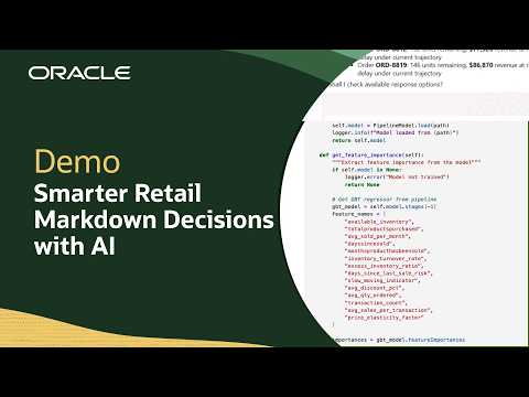 Retail AI: Dynamic Price Markdown Demo