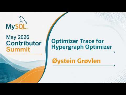 Structured JSON Optimizer Trace for the Hypergraph Optimizer