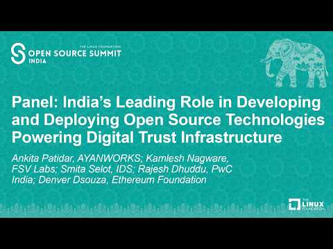 Panel: India’s Leading Role in Developing and… Ankita P, Kamlesh N, Smita S, Rajesh D & Denver D