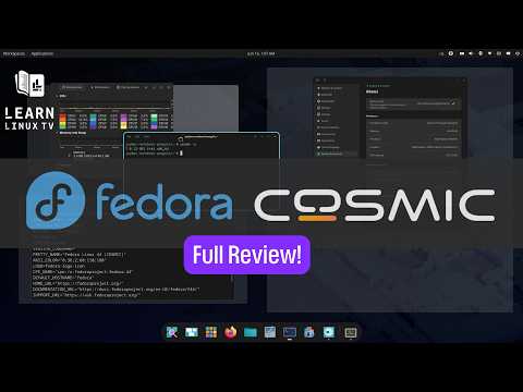 The COSMIC Desktop Spin of Fedora 44 is Fantastic!