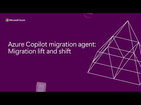Discover and plan lift-and-shift migrations with Migration Agent