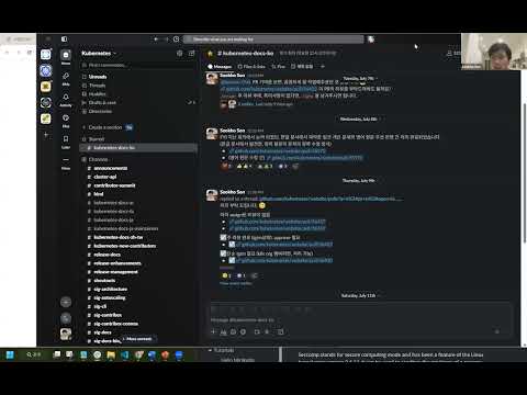 [SIG Docs] Korean Localization Team Meeting for 2026-07-16T12:59:35Z.mp4