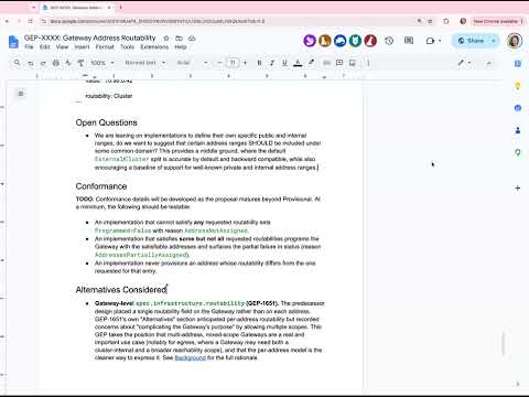 SIG Network Meeting for 2026-07-20